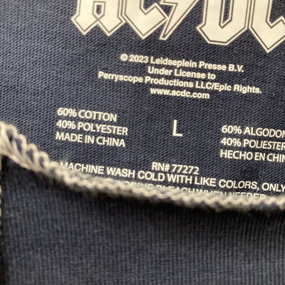 AC/DC crop top NWT - Picture 4 of 5